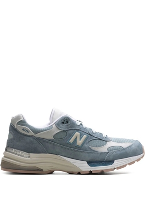 New Balance x Kith Osaka 992 Made in USA 'Aegean Blue/Shadow Grey' sneakers