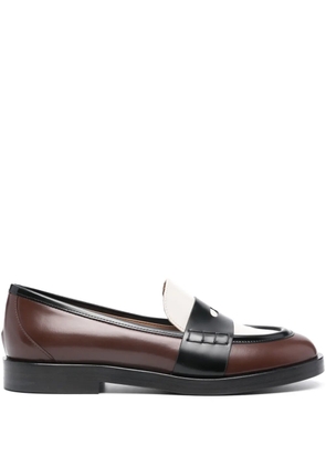 Roberto Festa Aliah leather loafers - Brown