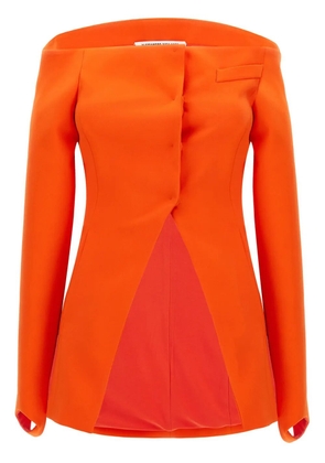 ALESSANDRO VIGILANTE Blazer con Spalle Scoperte - Orange