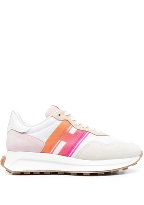 Hogan suede low-top sneakers - White