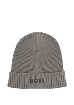 BOSS Asic beanie - Grey