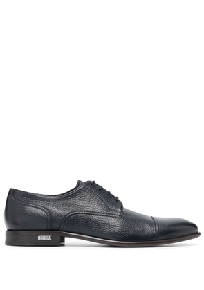 Casadei Anticato leather derby shoes - Blue