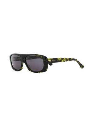 Oliver Goldsmith Twisp square-frame sunglasses - Green