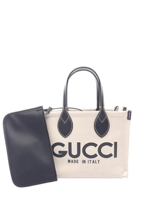 Gucci Pre-Owned 2016-2026 Mini Canvas Print tote bag - Brown