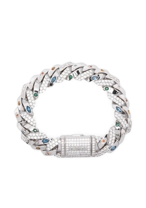 DARKAI prong-pavé Bracelet - Silver