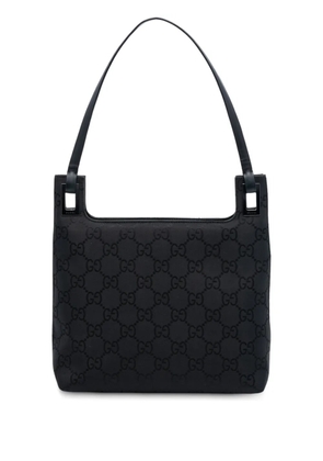 Gucci Pre-Owned 2000-2015 GG Nylon shoulder bag - Black