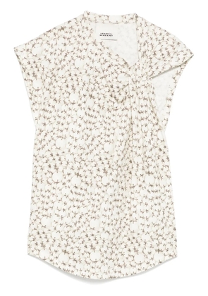 ISABEL MARANT Nayda T-shirt - Neutrals