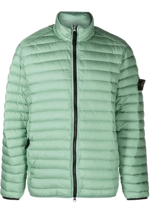 Stone Island Compass-patch puffer jacket - Green