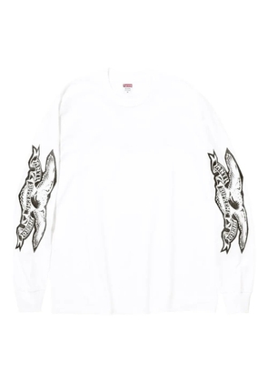 Supreme x ANTIHERO® Eagle long-sleeve T-shirt - White