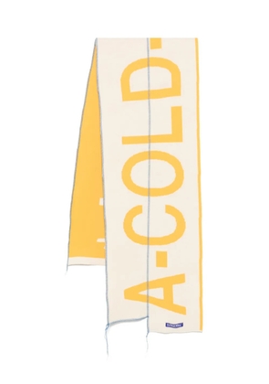 A-COLD-WALL* Fracture scarf - Yellow