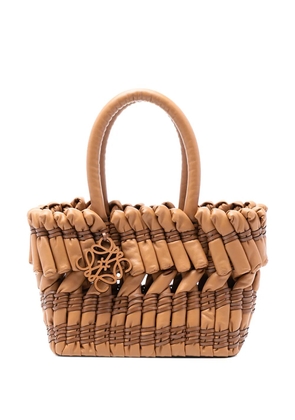 Loewe Pre-Owned 2022 Small Nappa Tubular Basket tote bag - Brown