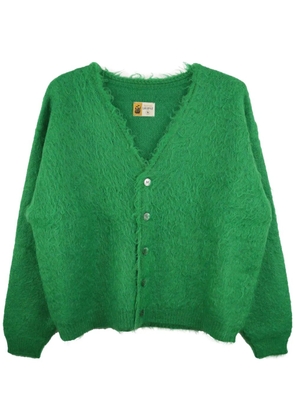 SAINT MXXXXXX mohair-blend cardigan - Green