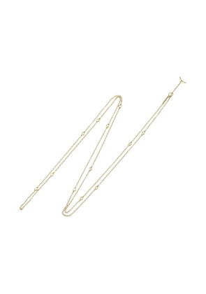 Tiffany & Co. Pre-Owned 2010s 18K yellow gold By the Yard diamond necklace