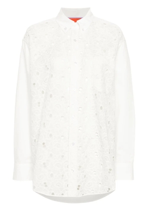 La DoubleJ Better Than Your Boyfriend's lace shirt - Neutrals