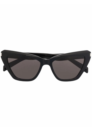Saint Laurent Eyewear tinted cat-eye frame sunglasses - Black