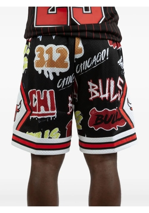 Mitchell & Ness NBA Chicago Bulls 1997 Slap Sticker Swingman shorts - Black