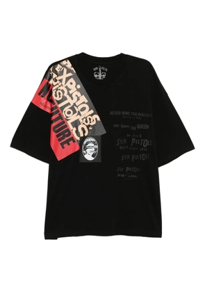 Mastermind World slogan-print T-shirt - Black