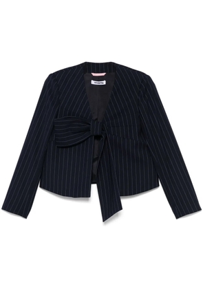 Vivetta pinstripe jacket - Blue