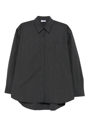 Filippa K pinstripe-pattern shirt - Black