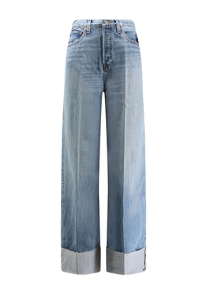 RE/DONE cuffed jeans - Blue
