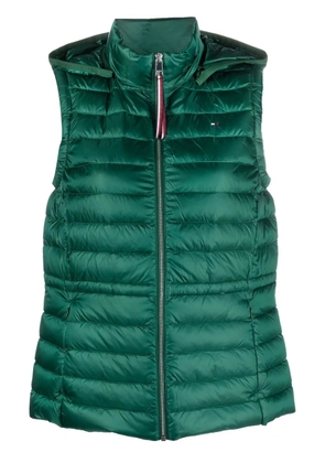 Tommy Hilfiger zip-up padded gilet - Green