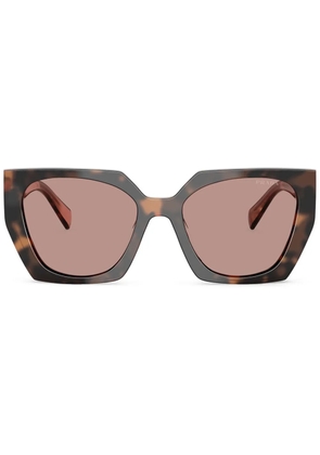 Prada Eyewear square-frame sunglasses - Brown