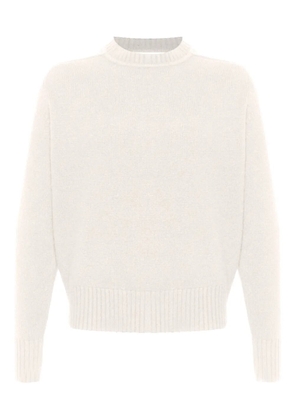 extreme cashmere crew-neck pullover - Neutrals