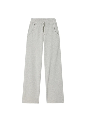 American Vintage Zofbay drawstring print-patch track pants - Grey