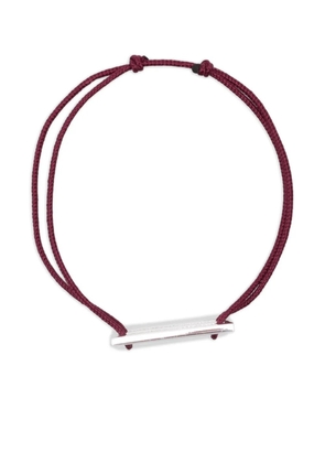Le Gramme cord bracelet - Red