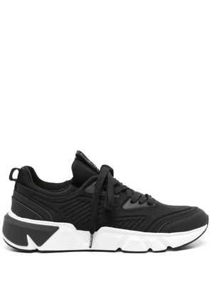 Calvin Klein ribbed knitted sneakers - Black