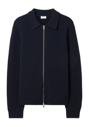 Filippa K ribbed zip-up cardigan - Blue