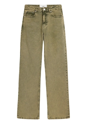 AMI Paris wide-leg jeans - Green