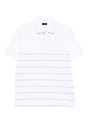 Paul & Shark short-sleeve striped polo shirt - White