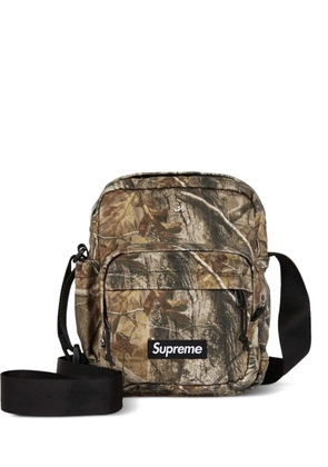 Supreme mini denim 'Camo' messenger bag - Brown