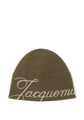 Jacquemus Atelier beanie hat - Green