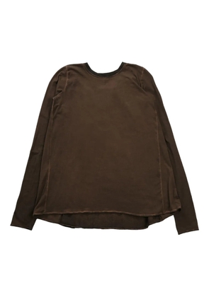 Uma Wang panelled T-shirt - Brown