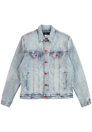 Purple Brand LIGHT INDIGO RED POP TRUCKER 'Blue'