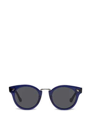 Nanushka round-frame sunglasses - Blue