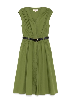 Michael Michael Kors midi poplin dress - Green