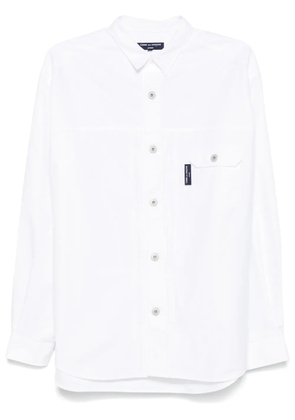 Comme des Garçons Homme pintuck-detail shirt - White
