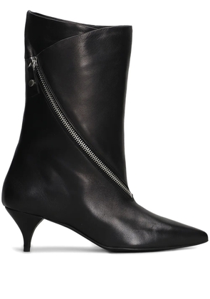 ALCHIMIA zip-closure boots - Black