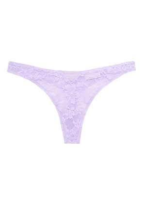 Fleur Du Mal Le Stretch thong - Purple