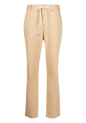 Eleventy tapered drawstring trousers - Neutrals
