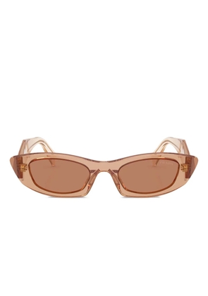 Prada Eyewear oval-frame sunglasses - Orange