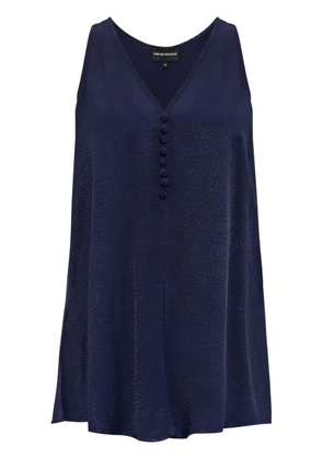 Emporio Armani Armure blouse - Blue