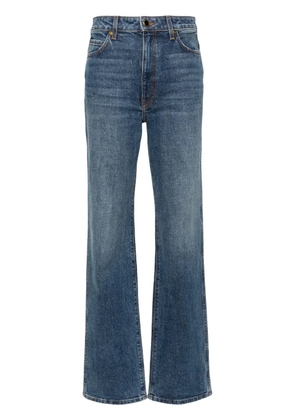 KHAITE The Danielle high-rise slim jeans - Blue