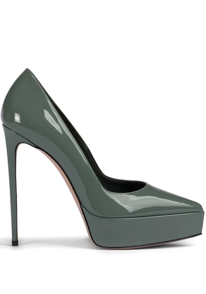 Le Silla 140mm Uma pumps - Green