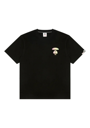 AAPE BY *A BATHING APE® logo T-shirt - Black