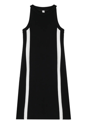 SPANX stripe-detail round-neck dress - Black