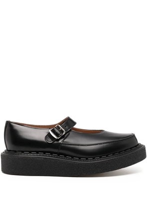 Comme Des Garçons Girl x George Cox leather mary janes - 1 BLACK
